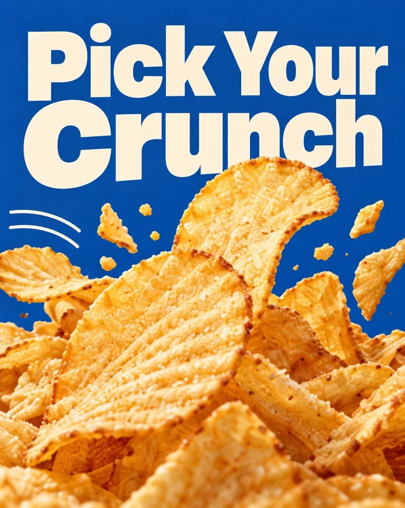 Pick Your Crunch food campaign